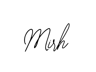 How to make Mirh signature? Bearetta-2O07w is a professional autograph style. Create handwritten signature for Mirh name. Mirh signature style 12 images and pictures png