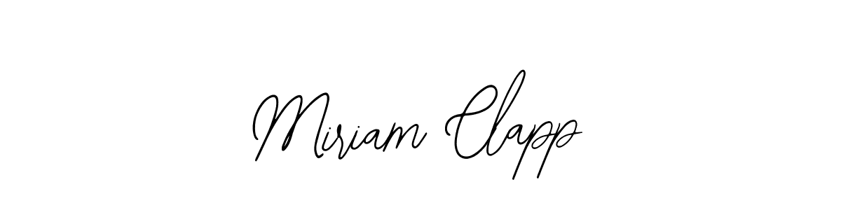 Check out images of Autograph of Miriam Clapp name. Actor Miriam Clapp Signature Style. Bearetta-2O07w is a professional sign style online. Miriam Clapp signature style 12 images and pictures png