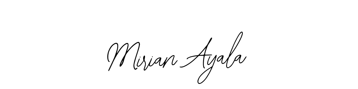 Once you've used our free online signature maker to create your best signature Bearetta-2O07w style, it's time to enjoy all of the benefits that Mirian Ayala name signing documents. Mirian Ayala signature style 12 images and pictures png