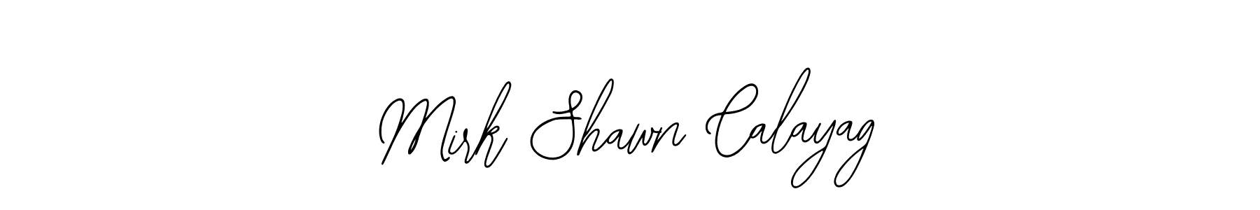 Make a beautiful signature design for name Mirk Shawn Calayag. Use this online signature maker to create a handwritten signature for free. Mirk Shawn Calayag signature style 12 images and pictures png