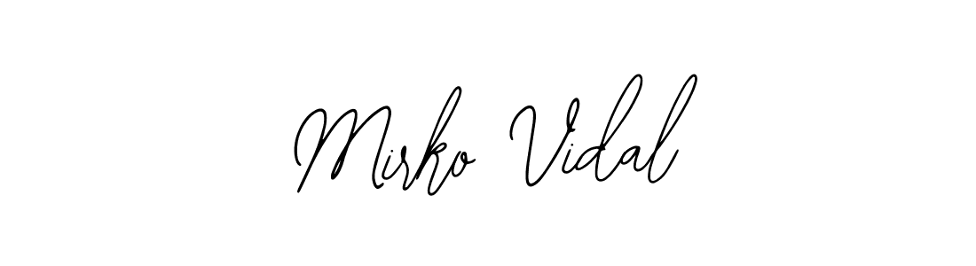 Also You can easily find your signature by using the search form. We will create Mirko Vidal name handwritten signature images for you free of cost using Bearetta-2O07w sign style. Mirko Vidal signature style 12 images and pictures png