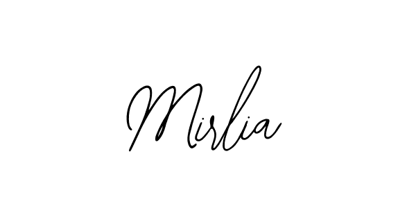 if you are searching for the best signature style for your name Mirlia. so please give up your signature search. here we have designed multiple signature styles  using Bearetta-2O07w. Mirlia signature style 12 images and pictures png