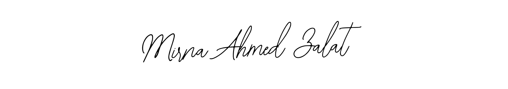 How to make Mirna Ahmed Zalat signature? Bearetta-2O07w is a professional autograph style. Create handwritten signature for Mirna Ahmed Zalat name. Mirna Ahmed Zalat signature style 12 images and pictures png