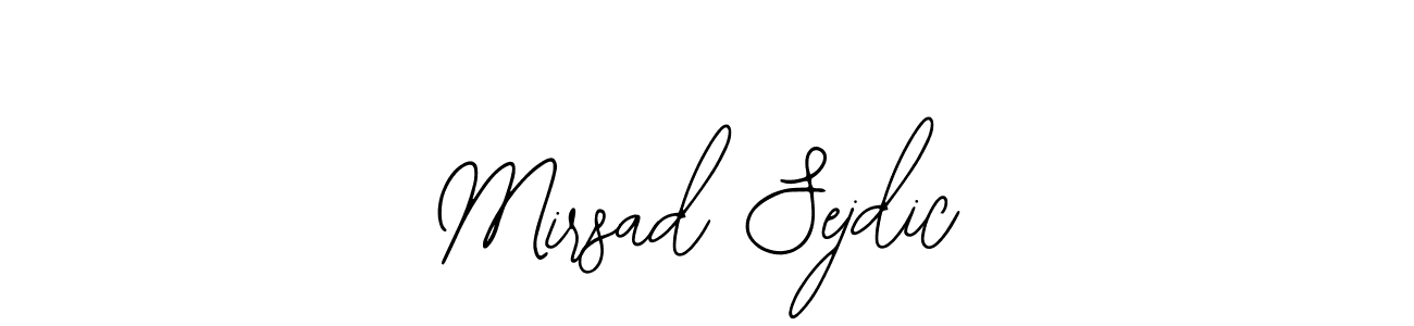 The best way (Bearetta-2O07w) to make a short signature is to pick only two or three words in your name. The name Mirsad Sejdic include a total of six letters. For converting this name. Mirsad Sejdic signature style 12 images and pictures png