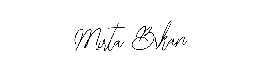 How to Draw Mirta Brkan signature style? Bearetta-2O07w is a latest design signature styles for name Mirta Brkan. Mirta Brkan signature style 12 images and pictures png