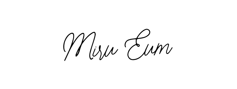 The best way (Bearetta-2O07w) to make a short signature is to pick only two or three words in your name. The name Miru Eum include a total of six letters. For converting this name. Miru Eum signature style 12 images and pictures png