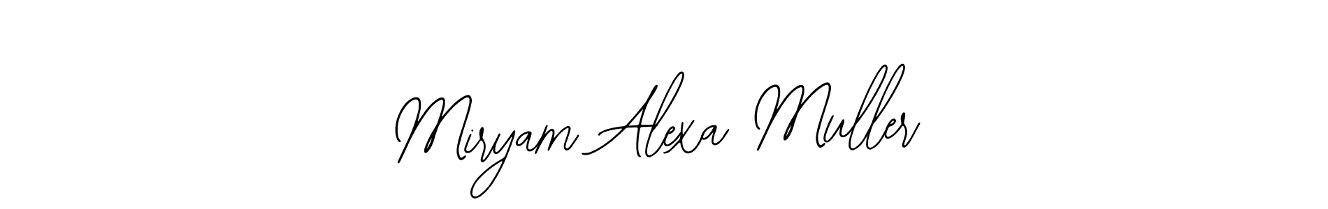 How to Draw Miryam Alexa Muller signature style? Bearetta-2O07w is a latest design signature styles for name Miryam Alexa Muller. Miryam Alexa Muller signature style 12 images and pictures png