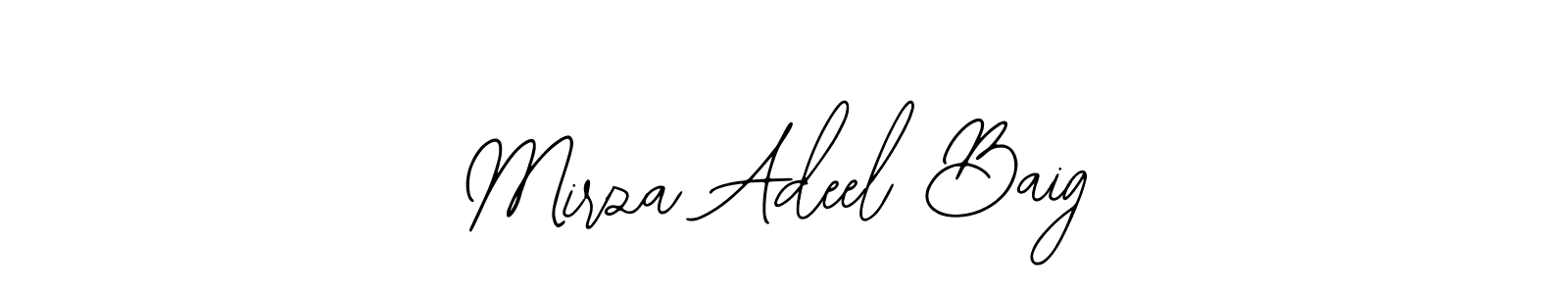 Mirza Adeel Baig stylish signature style. Best Handwritten Sign (Bearetta-2O07w) for my name. Handwritten Signature Collection Ideas for my name Mirza Adeel Baig. Mirza Adeel Baig signature style 12 images and pictures png
