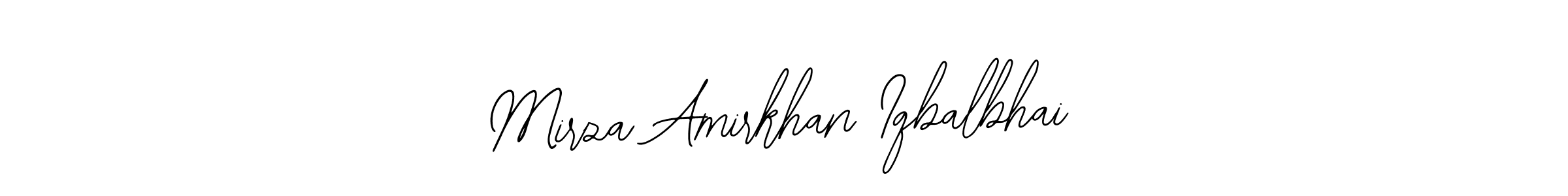 Make a beautiful signature design for name Mirza Amirkhan Iqbalbhai. With this signature (Bearetta-2O07w) style, you can create a handwritten signature for free. Mirza Amirkhan Iqbalbhai signature style 12 images and pictures png