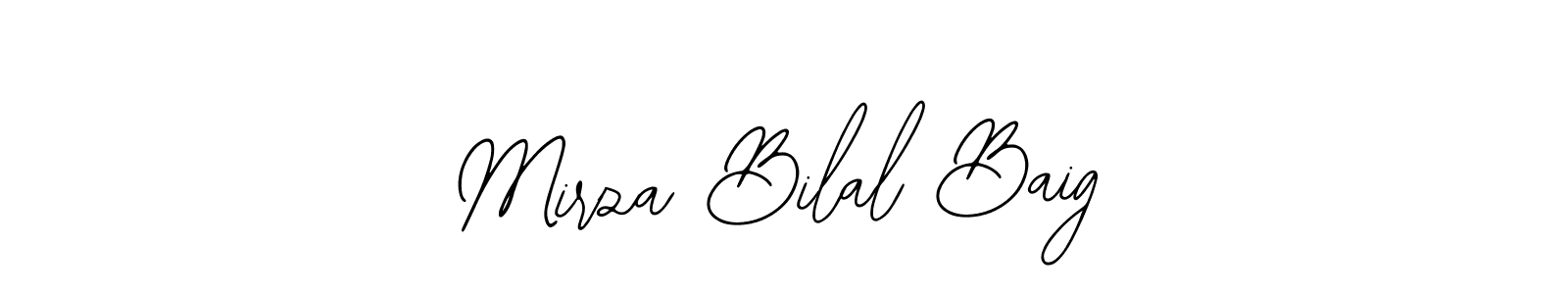 How to make Mirza Bilal Baig signature? Bearetta-2O07w is a professional autograph style. Create handwritten signature for Mirza Bilal Baig name. Mirza Bilal Baig signature style 12 images and pictures png