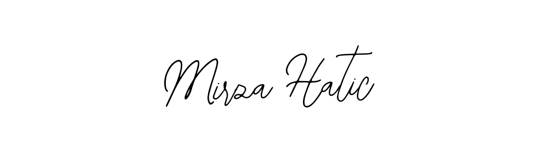 It looks lik you need a new signature style for name Mirza Hatic. Design unique handwritten (Bearetta-2O07w) signature with our free signature maker in just a few clicks. Mirza Hatic signature style 12 images and pictures png