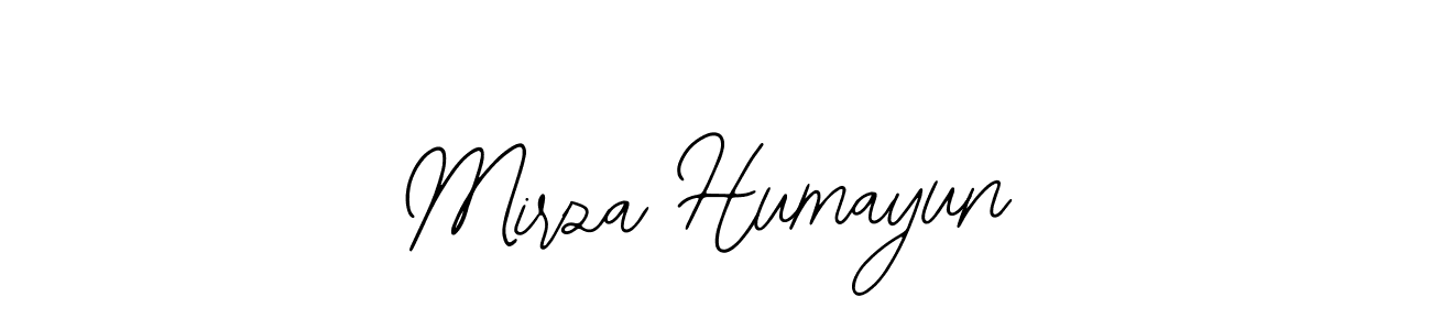 The best way (Bearetta-2O07w) to make a short signature is to pick only two or three words in your name. The name Mirza Humayun include a total of six letters. For converting this name. Mirza Humayun signature style 12 images and pictures png