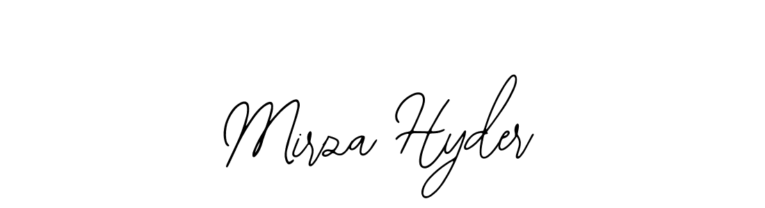 Create a beautiful signature design for name Mirza Hyder. With this signature (Bearetta-2O07w) fonts, you can make a handwritten signature for free. Mirza Hyder signature style 12 images and pictures png