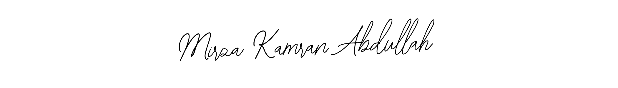 Also You can easily find your signature by using the search form. We will create Mirza Kamran Abdullah name handwritten signature images for you free of cost using Bearetta-2O07w sign style. Mirza Kamran Abdullah signature style 12 images and pictures png