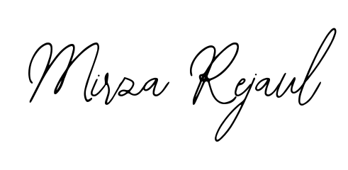 How to make Mirza Rejaul name signature. Use Bearetta-2O07w style for creating short signs online. This is the latest handwritten sign. Mirza Rejaul signature style 12 images and pictures png