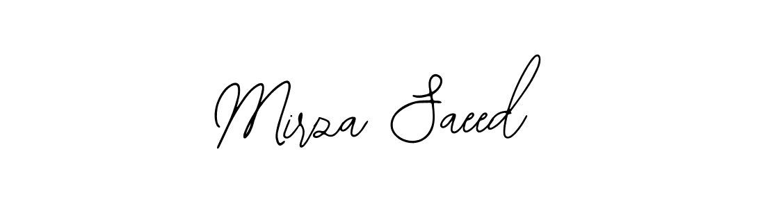 Mirza Saeed stylish signature style. Best Handwritten Sign (Bearetta-2O07w) for my name. Handwritten Signature Collection Ideas for my name Mirza Saeed. Mirza Saeed signature style 12 images and pictures png