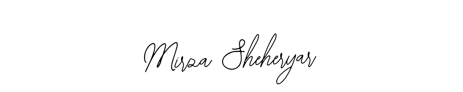 You can use this online signature creator to create a handwritten signature for the name Mirza Sheheryar. This is the best online autograph maker. Mirza Sheheryar signature style 12 images and pictures png