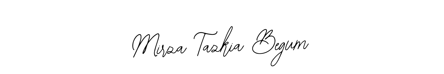 Use a signature maker to create a handwritten signature online. With this signature software, you can design (Bearetta-2O07w) your own signature for name Mirza Tazkia Begum. Mirza Tazkia Begum signature style 12 images and pictures png
