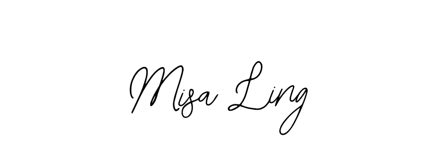 Best and Professional Signature Style for Misa Ling. Bearetta-2O07w Best Signature Style Collection. Misa Ling signature style 12 images and pictures png