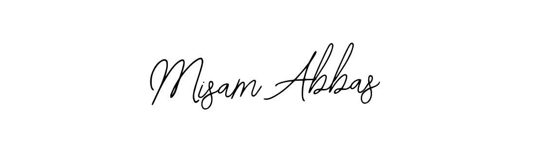 Make a beautiful signature design for name Misam Abbas. Use this online signature maker to create a handwritten signature for free. Misam Abbas signature style 12 images and pictures png