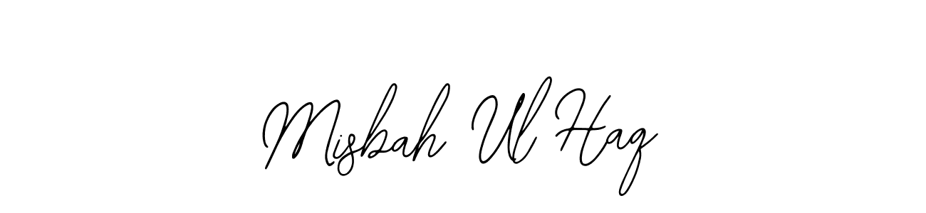 The best way (Bearetta-2O07w) to make a short signature is to pick only two or three words in your name. The name Misbah Ul Haq include a total of six letters. For converting this name. Misbah Ul Haq signature style 12 images and pictures png