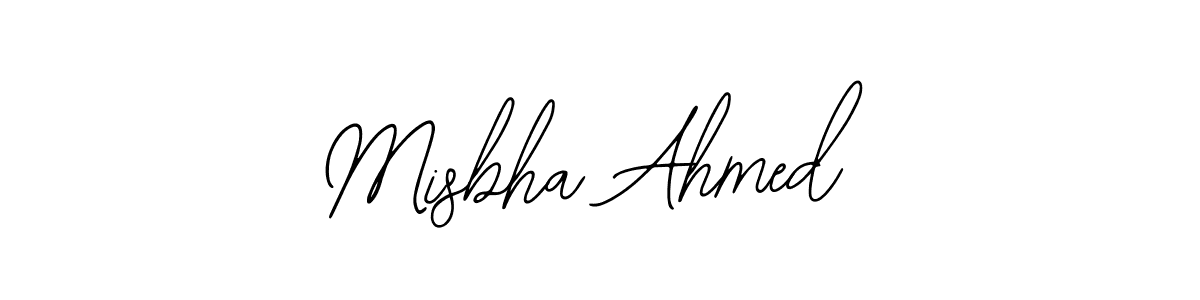 Create a beautiful signature design for name Misbha Ahmed. With this signature (Bearetta-2O07w) fonts, you can make a handwritten signature for free. Misbha Ahmed signature style 12 images and pictures png