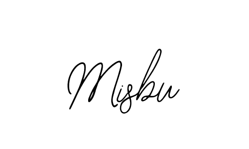 How to make Misbu signature? Bearetta-2O07w is a professional autograph style. Create handwritten signature for Misbu name. Misbu signature style 12 images and pictures png