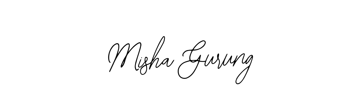 Also You can easily find your signature by using the search form. We will create Misha Gurung name handwritten signature images for you free of cost using Bearetta-2O07w sign style. Misha Gurung signature style 12 images and pictures png