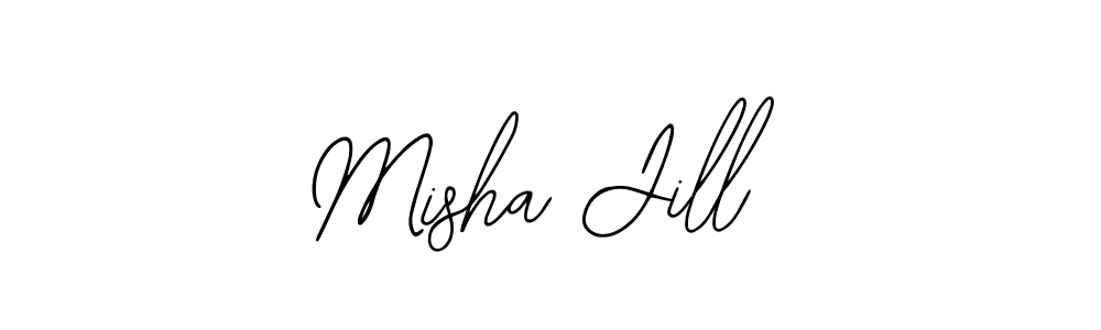 Misha Jill stylish signature style. Best Handwritten Sign (Bearetta-2O07w) for my name. Handwritten Signature Collection Ideas for my name Misha Jill. Misha Jill signature style 12 images and pictures png