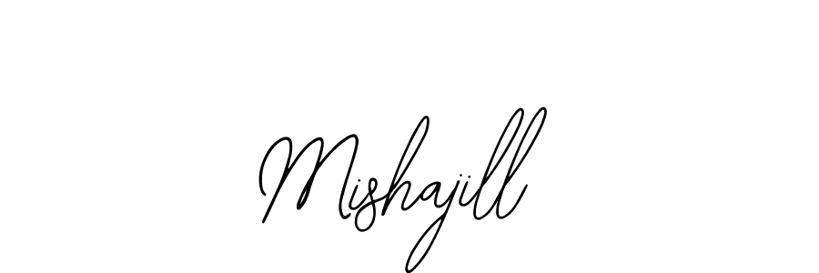 Design your own signature with our free online signature maker. With this signature software, you can create a handwritten (Bearetta-2O07w) signature for name Mishajill. Mishajill signature style 12 images and pictures png