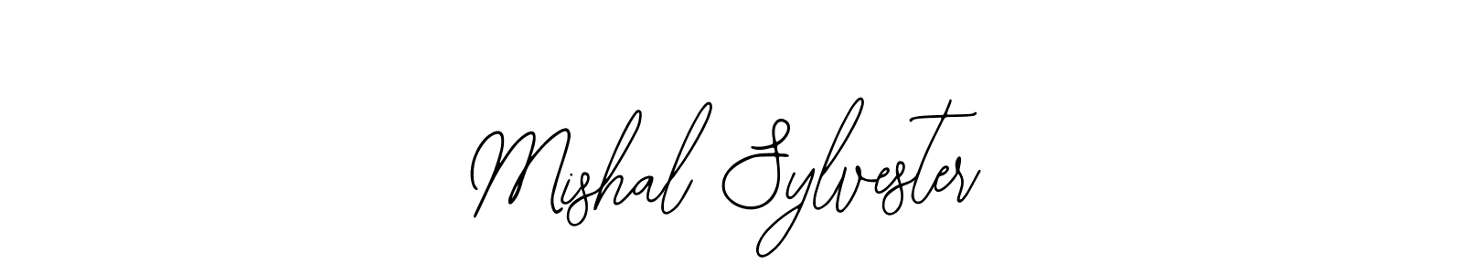 Make a beautiful signature design for name Mishal Sylvester. With this signature (Bearetta-2O07w) style, you can create a handwritten signature for free. Mishal Sylvester signature style 12 images and pictures png