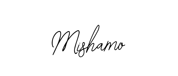 Mishamo stylish signature style. Best Handwritten Sign (Bearetta-2O07w) for my name. Handwritten Signature Collection Ideas for my name Mishamo. Mishamo signature style 12 images and pictures png