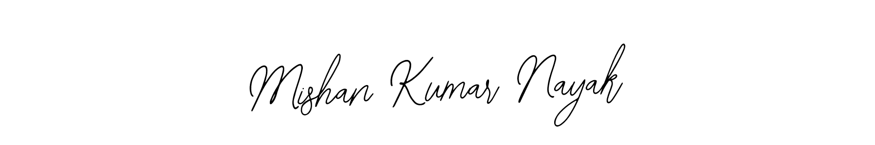 Use a signature maker to create a handwritten signature online. With this signature software, you can design (Bearetta-2O07w) your own signature for name Mishan Kumar Nayak. Mishan Kumar Nayak signature style 12 images and pictures png