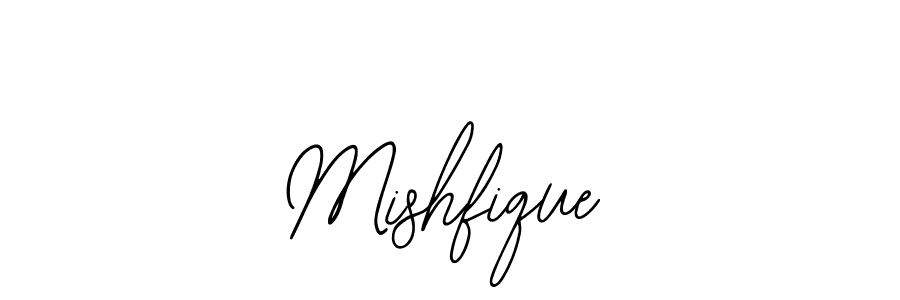 Mishfique stylish signature style. Best Handwritten Sign (Bearetta-2O07w) for my name. Handwritten Signature Collection Ideas for my name Mishfique. Mishfique signature style 12 images and pictures png