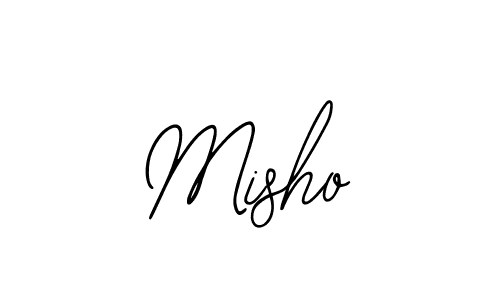 The best way (Bearetta-2O07w) to make a short signature is to pick only two or three words in your name. The name Misho include a total of six letters. For converting this name. Misho signature style 12 images and pictures png