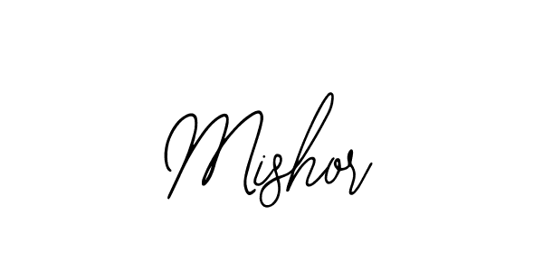 How to make Mishor signature? Bearetta-2O07w is a professional autograph style. Create handwritten signature for Mishor name. Mishor signature style 12 images and pictures png