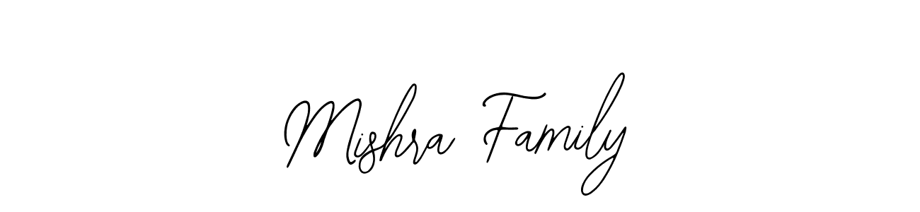 Also we have Mishra Family name is the best signature style. Create professional handwritten signature collection using Bearetta-2O07w autograph style. Mishra Family signature style 12 images and pictures png