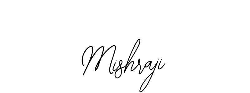 Use a signature maker to create a handwritten signature online. With this signature software, you can design (Bearetta-2O07w) your own signature for name Mishraji. Mishraji signature style 12 images and pictures png