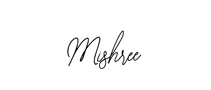 How to make Mishree name signature. Use Bearetta-2O07w style for creating short signs online. This is the latest handwritten sign. Mishree signature style 12 images and pictures png