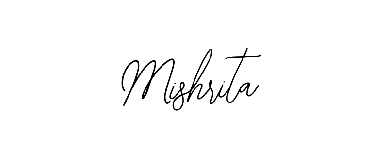 Make a beautiful signature design for name Mishrita. Use this online signature maker to create a handwritten signature for free. Mishrita signature style 12 images and pictures png