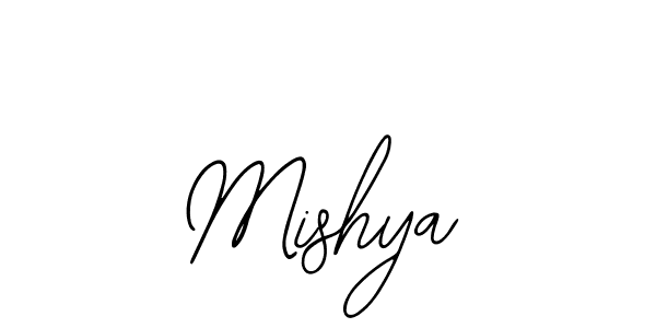 You should practise on your own different ways (Bearetta-2O07w) to write your name (Mishya) in signature. don't let someone else do it for you. Mishya signature style 12 images and pictures png