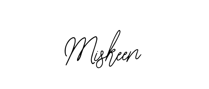 Design your own signature with our free online signature maker. With this signature software, you can create a handwritten (Bearetta-2O07w) signature for name Miskeen. Miskeen signature style 12 images and pictures png