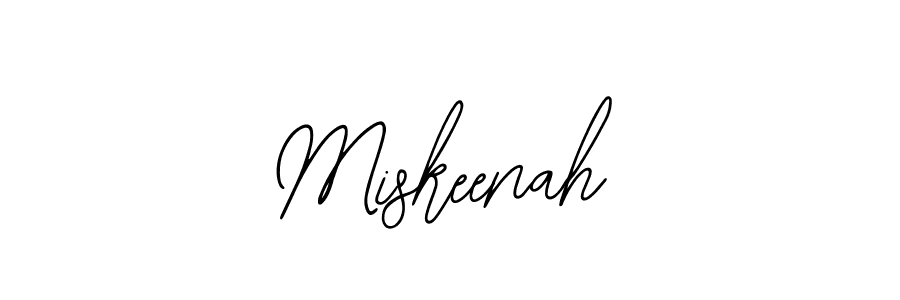 Miskeenah stylish signature style. Best Handwritten Sign (Bearetta-2O07w) for my name. Handwritten Signature Collection Ideas for my name Miskeenah. Miskeenah signature style 12 images and pictures png