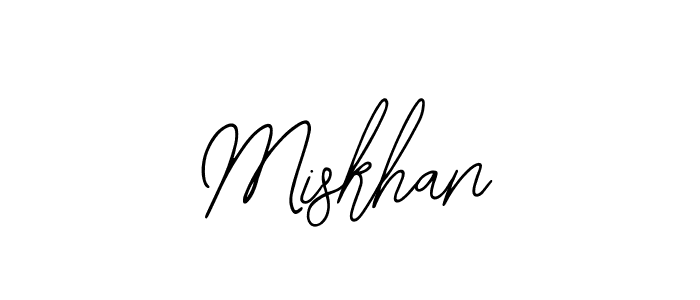 Create a beautiful signature design for name Miskhan. With this signature (Bearetta-2O07w) fonts, you can make a handwritten signature for free. Miskhan signature style 12 images and pictures png