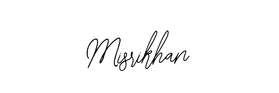 Use a signature maker to create a handwritten signature online. With this signature software, you can design (Bearetta-2O07w) your own signature for name Misrikhan. Misrikhan signature style 12 images and pictures png