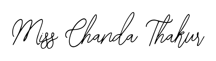 The Bearetta-2O07w signature style provides a bold statement for name Miss Chanda Thakur. Designed for business owners, executives, and leaders. Miss Chanda Thakur signature style 12 images and pictures png