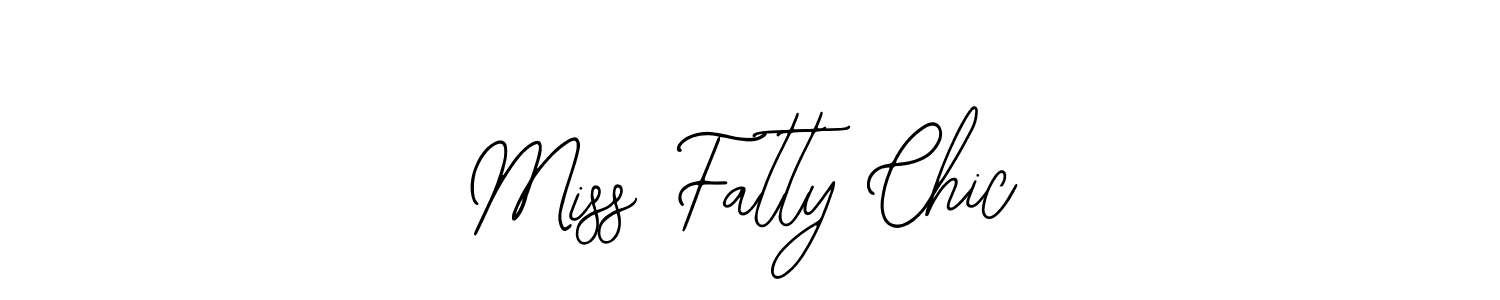 Design your own signature with our free online signature maker. With this signature software, you can create a handwritten (Bearetta-2O07w) signature for name Miss Fatty Chic. Miss Fatty Chic signature style 12 images and pictures png