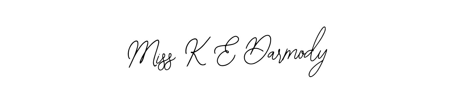 How to make Miss K E Darmody signature? Bearetta-2O07w is a professional autograph style. Create handwritten signature for Miss K E Darmody name. Miss K E Darmody signature style 12 images and pictures png