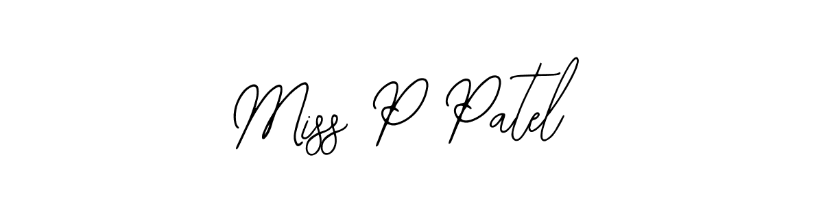 Create a beautiful signature design for name Miss P Patel. With this signature (Bearetta-2O07w) fonts, you can make a handwritten signature for free. Miss P Patel signature style 12 images and pictures png