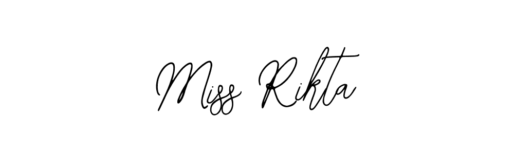 Create a beautiful signature design for name Miss Rikta. With this signature (Bearetta-2O07w) fonts, you can make a handwritten signature for free. Miss Rikta signature style 12 images and pictures png